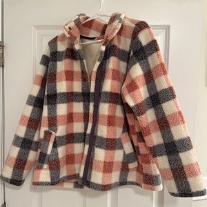 Maurice’s plaid jacket